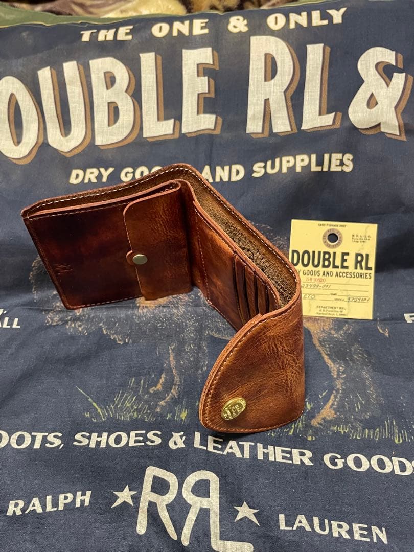 rrl ダブルアールエル　折り財布　ウォレット　DOUBLE RL
