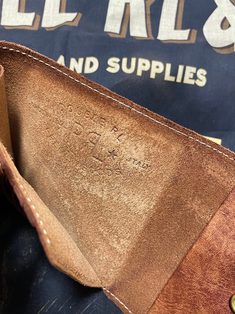 rrl ダブルアールエル　折り財布　ウォレット　DOUBLE RL
