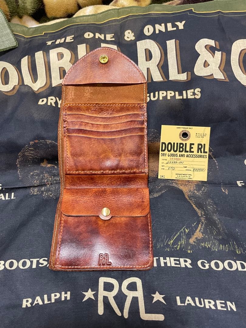 rrl ダブルアールエル　折り財布　ウォレット　DOUBLE RL