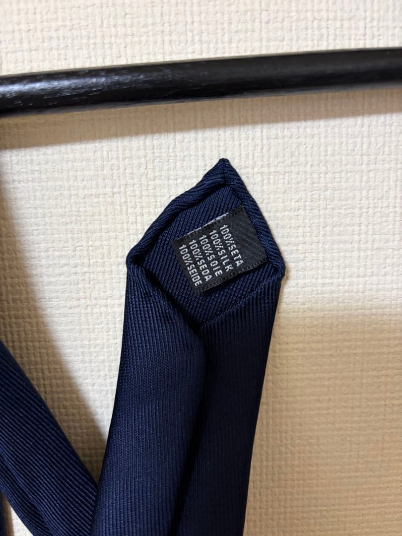 TIE YOUR TIE ネイビー ネクタイ　50オンスセッテピエゲ 美品