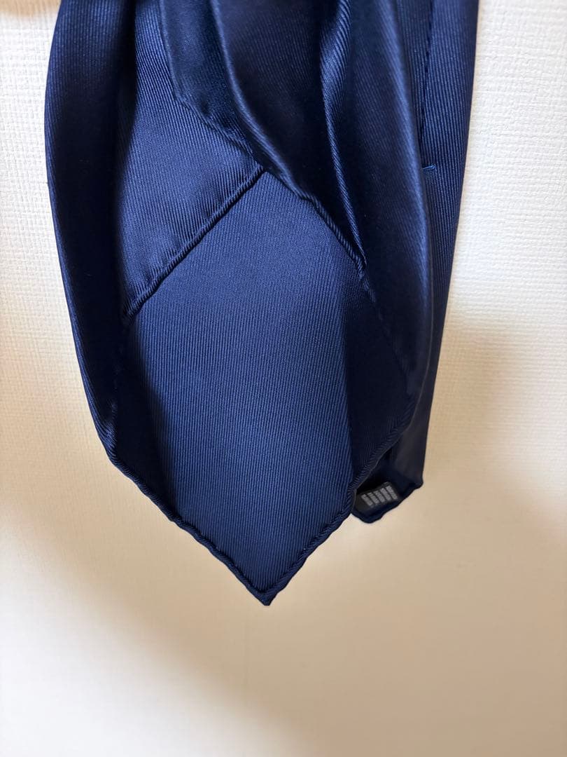 TIE YOUR TIE ネイビー ネクタイ　50オンスセッテピエゲ 美品