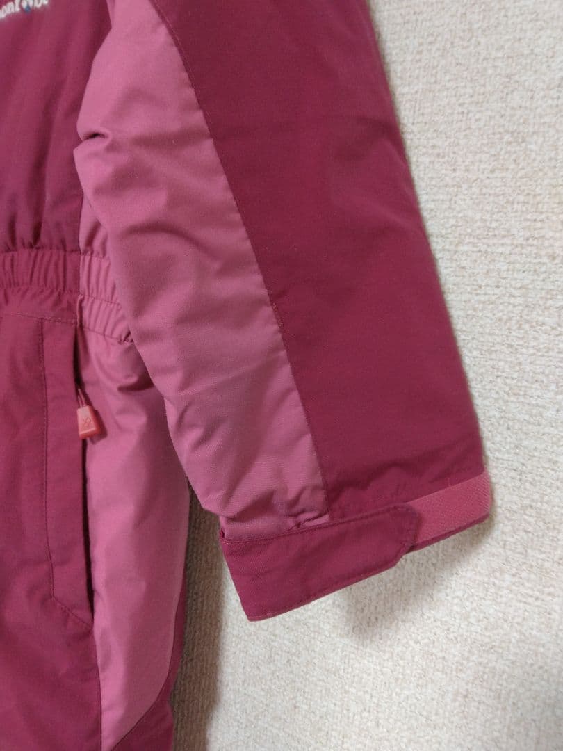 [良品]　パウダーカバーオール　120 モンベル　ジャンプスーツ