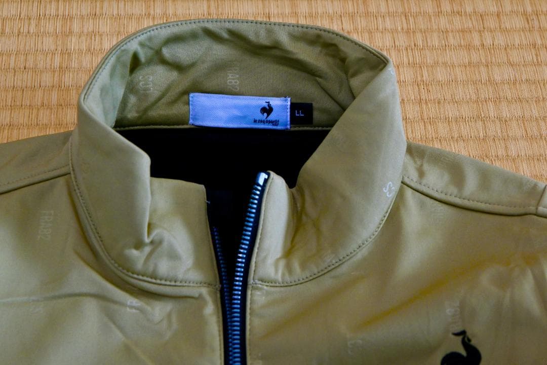【1回着用】LE COQ SPORTIF ベージュジャケット LL