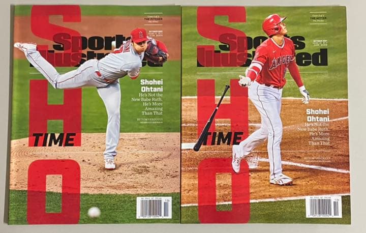 大谷翔平　アメリカ雑誌　2冊セット
