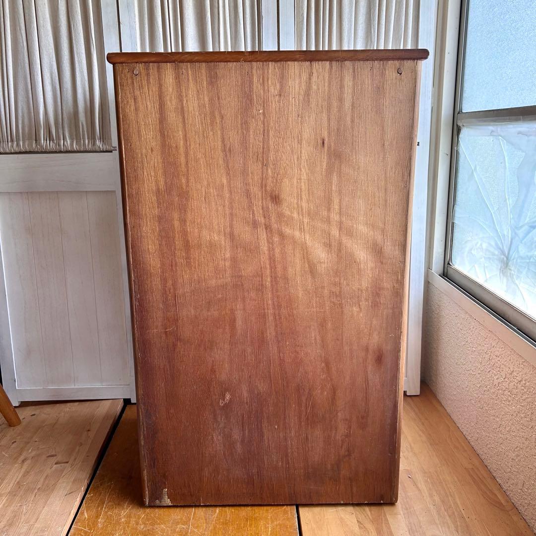 ラタン 籐　箪笥　タンス　5段　アジア