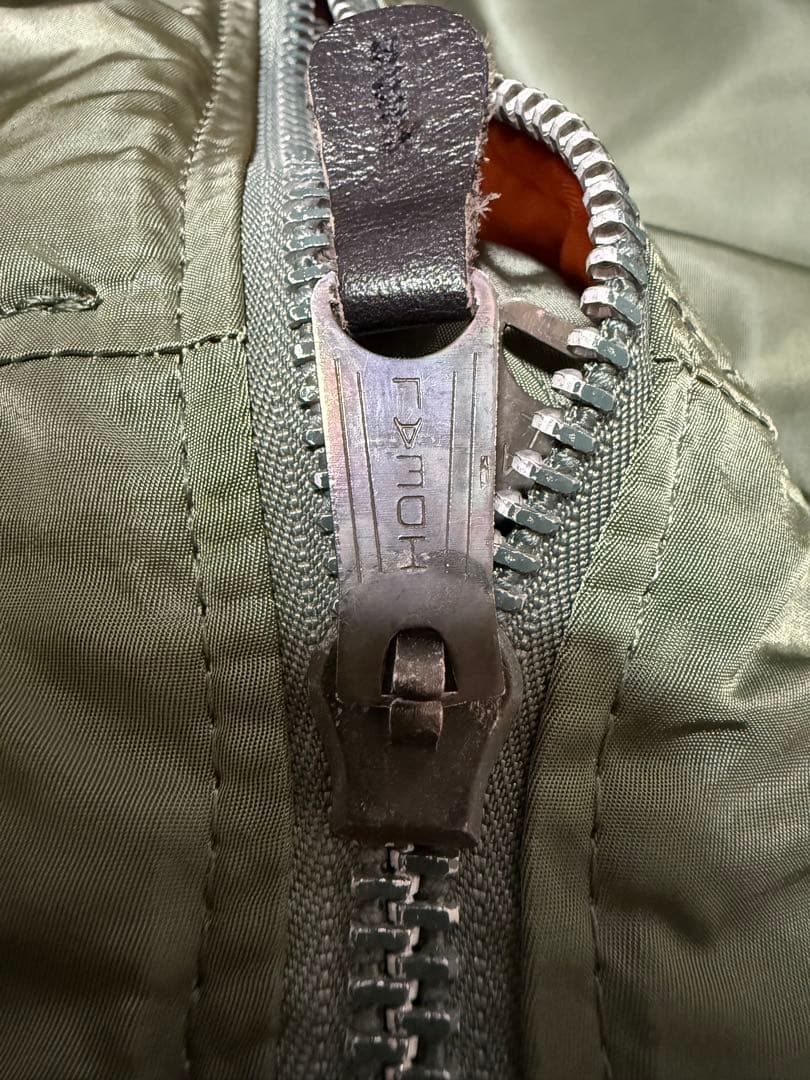 80s旧タグALPHA MA-1フライトジャケットUSA製 ヴィンテージ