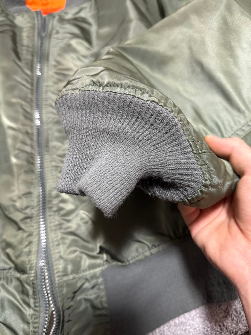 80s旧タグALPHA MA-1フライトジャケットUSA製 ヴィンテージ