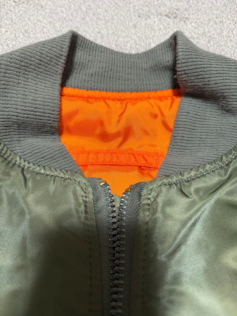 80s旧タグALPHA MA-1フライトジャケットUSA製 ヴィンテージ