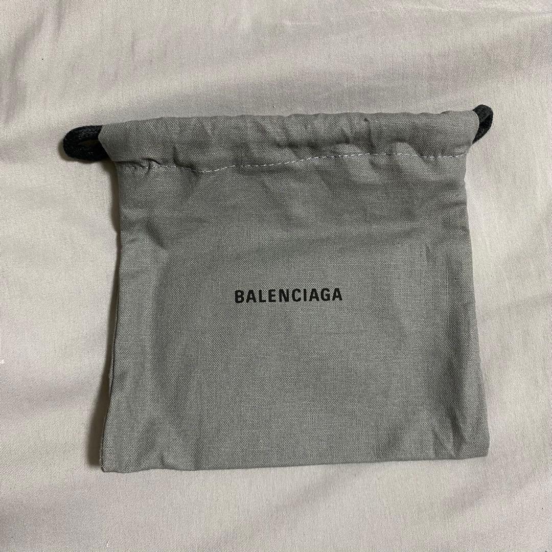 【美品】【箱付き】BALENCIAGA 財布 ミニウォレット 黒
