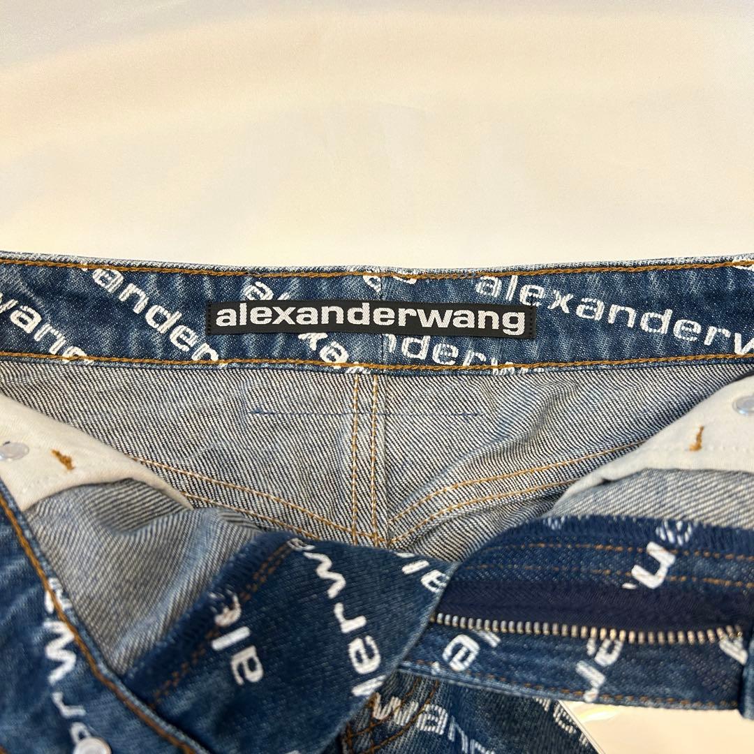 ■alexander wang Bite ロゴ ハイライズ ショートパンツ■