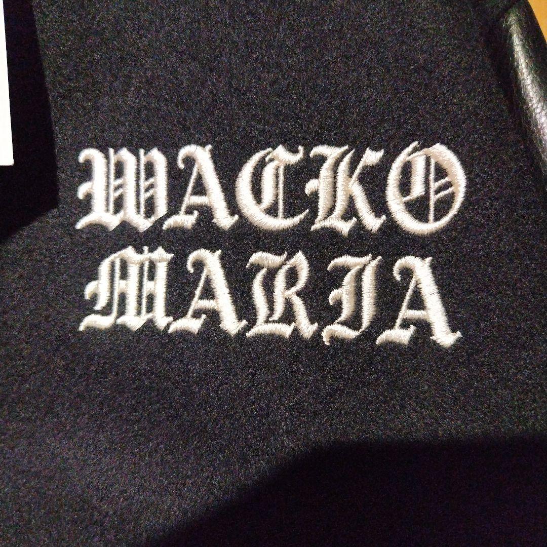 【新品同様】ワコマリア スタジャン 23FW レザー WACKOMARIA