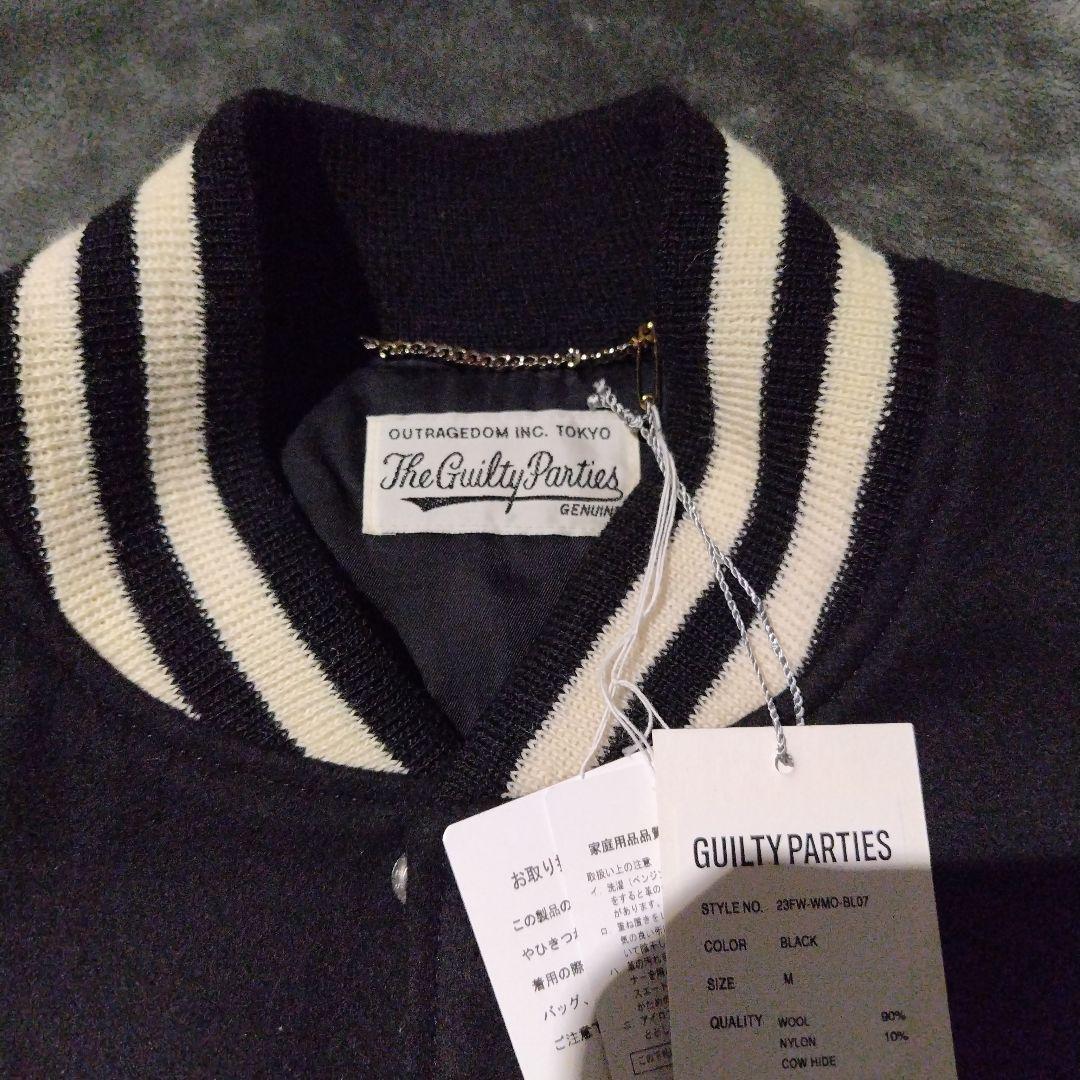 【新品同様】ワコマリア スタジャン 23FW レザー WACKOMARIA