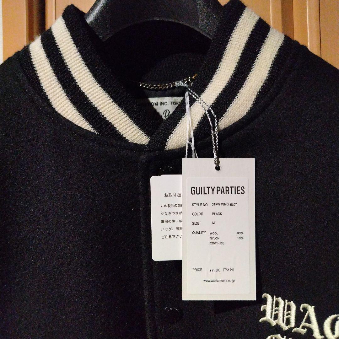 【新品同様】ワコマリア スタジャン 23FW レザー WACKOMARIA