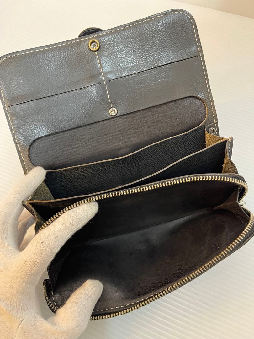 廃盤 lynch silversmith レザーウォレット ブラック 希少