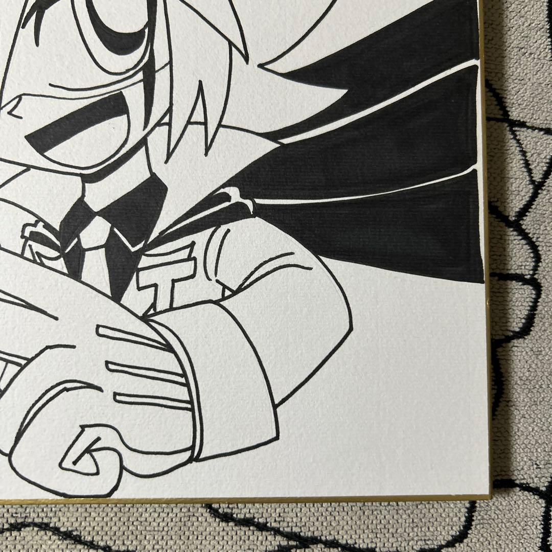 m*i様 怪盗ジョーカー　　たかはしひでやす先　直筆サイン色紙