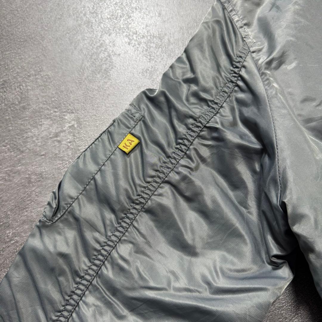KNOX ARMORYシルバーグレーalphaアルファMA-1フライトジャケット