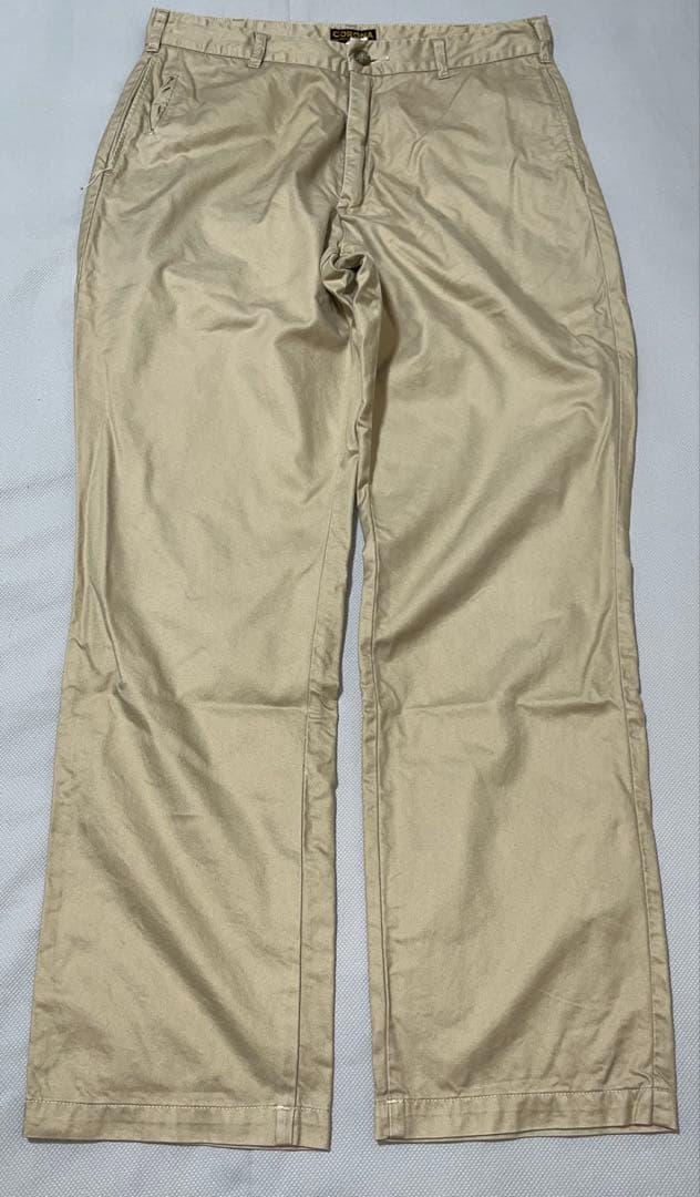 CORONA バーバリークロス チノパン M 日本製 ポストオーバーオールズ