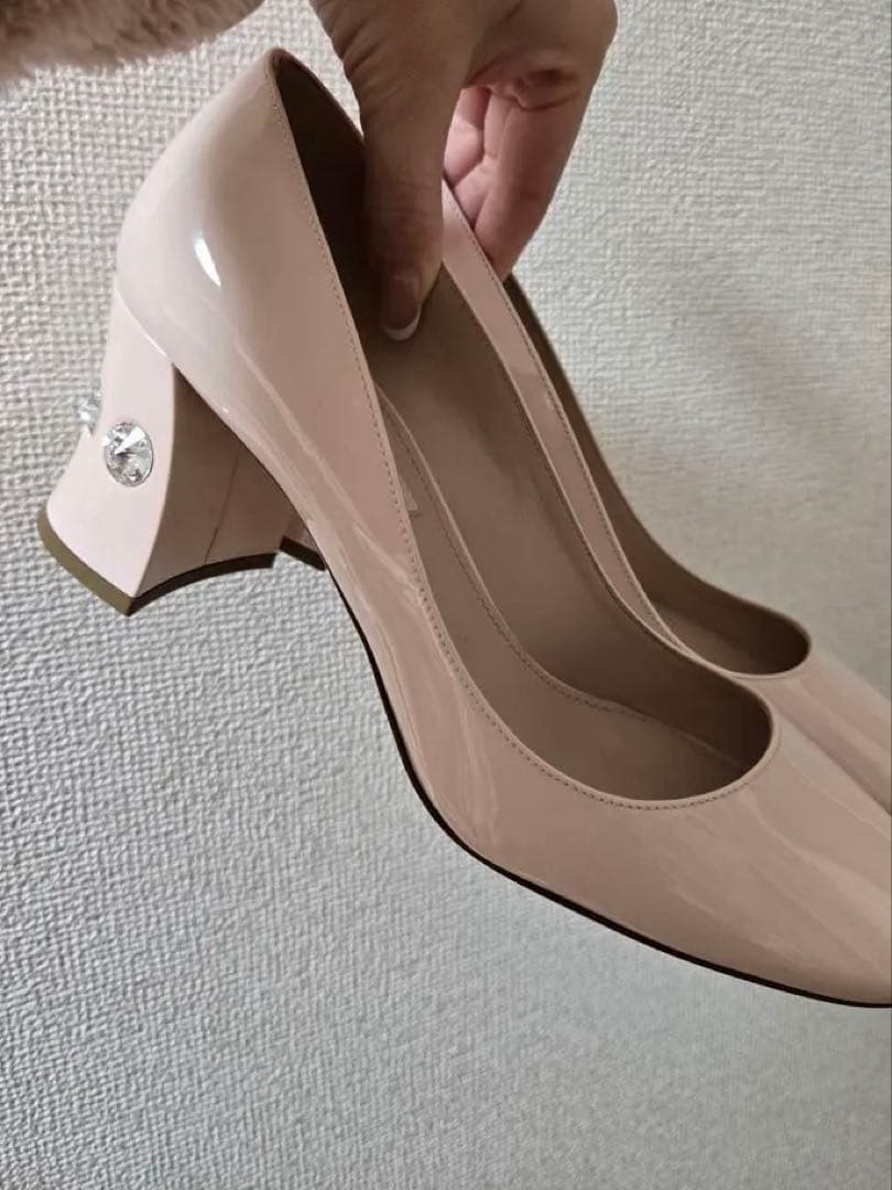 miu miu ピンク パンプス