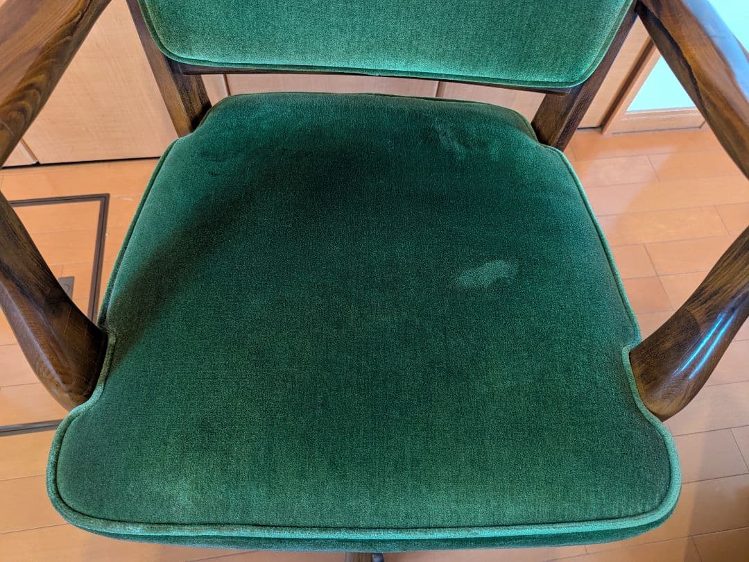 80s karimoku オールドカリモク コロニアル デスク チェア 書斎椅子