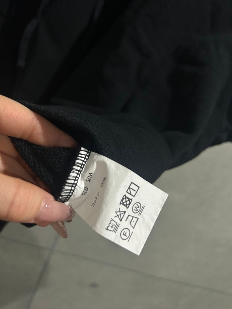 JUN/NAKAYAMA フード付き ノースリーブ Tシャツ S/M