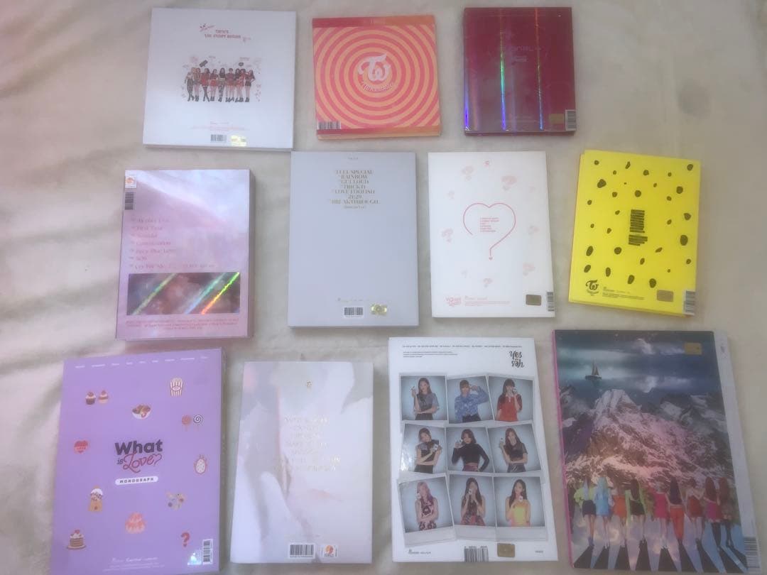 TWICE うちわ、アルバム
