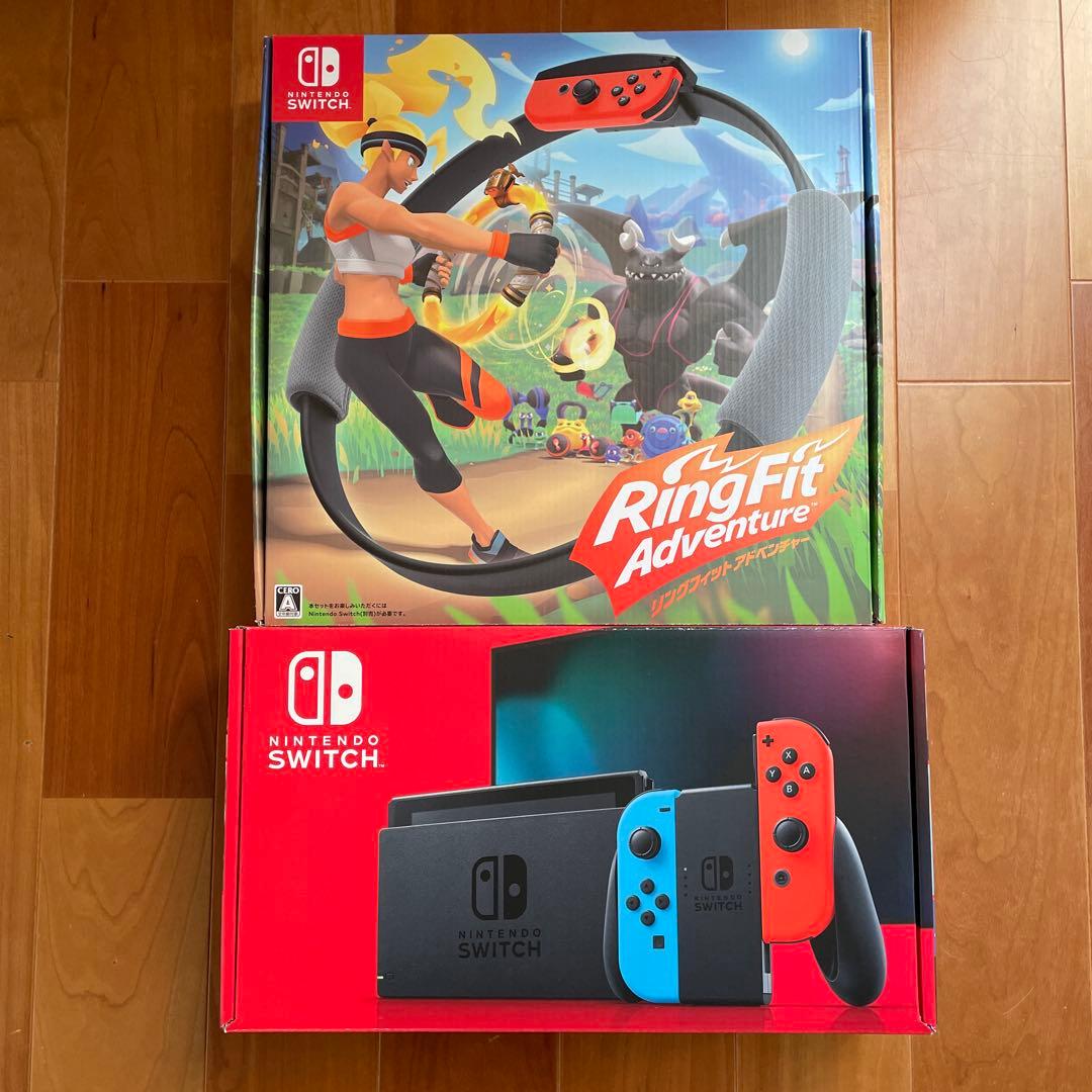 Nintendo Switch スイッチ本体・リングフィットセット