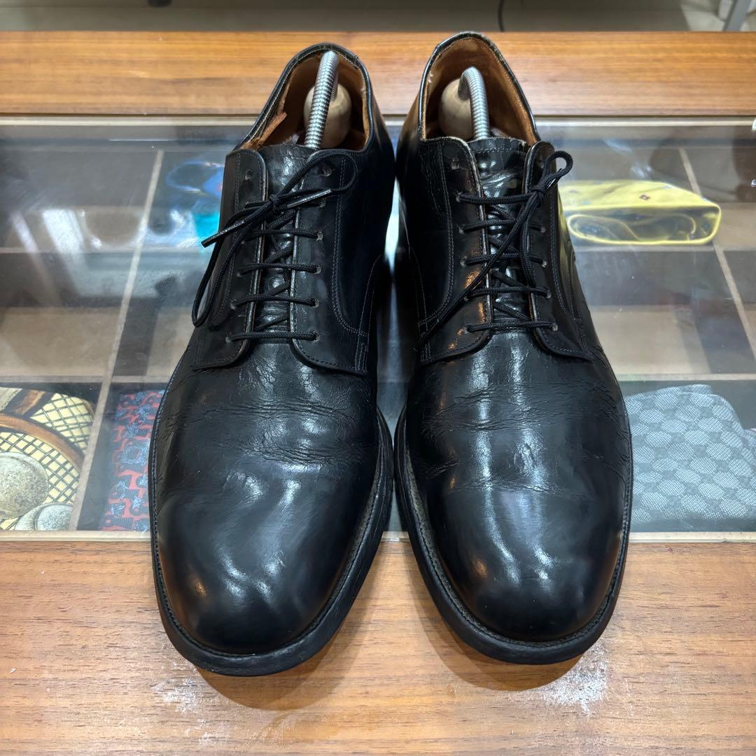 60s USNAVY サービスシューズ レザー ドッグイヤー