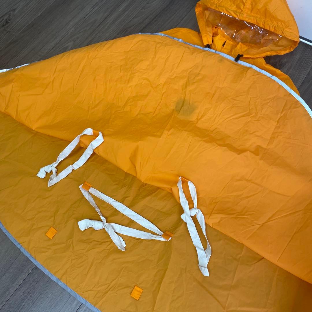 美品★rin project リンプロジェクト サイクル レインポンチョ 自転車