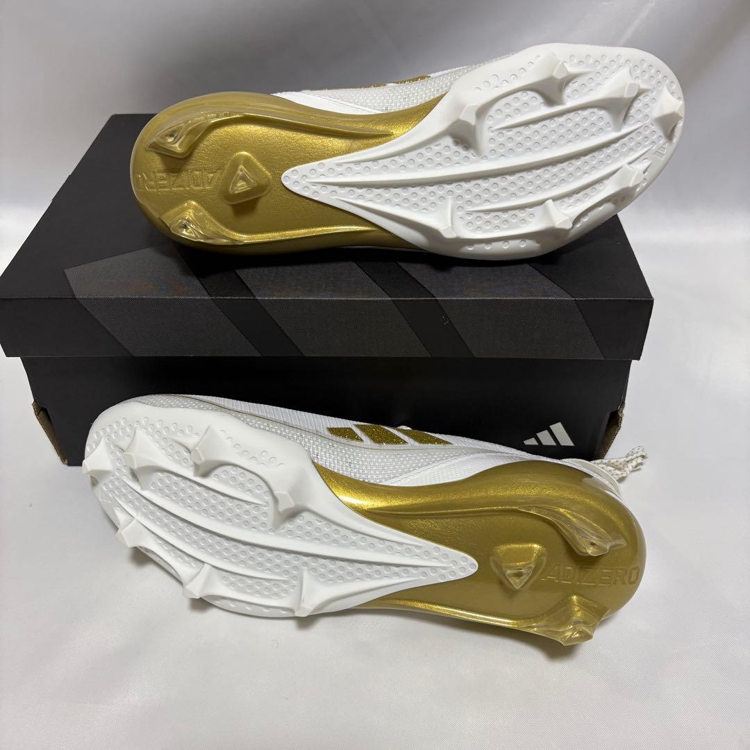 Adizero Electric Cleats WHT/GLD　26.5㎝　E