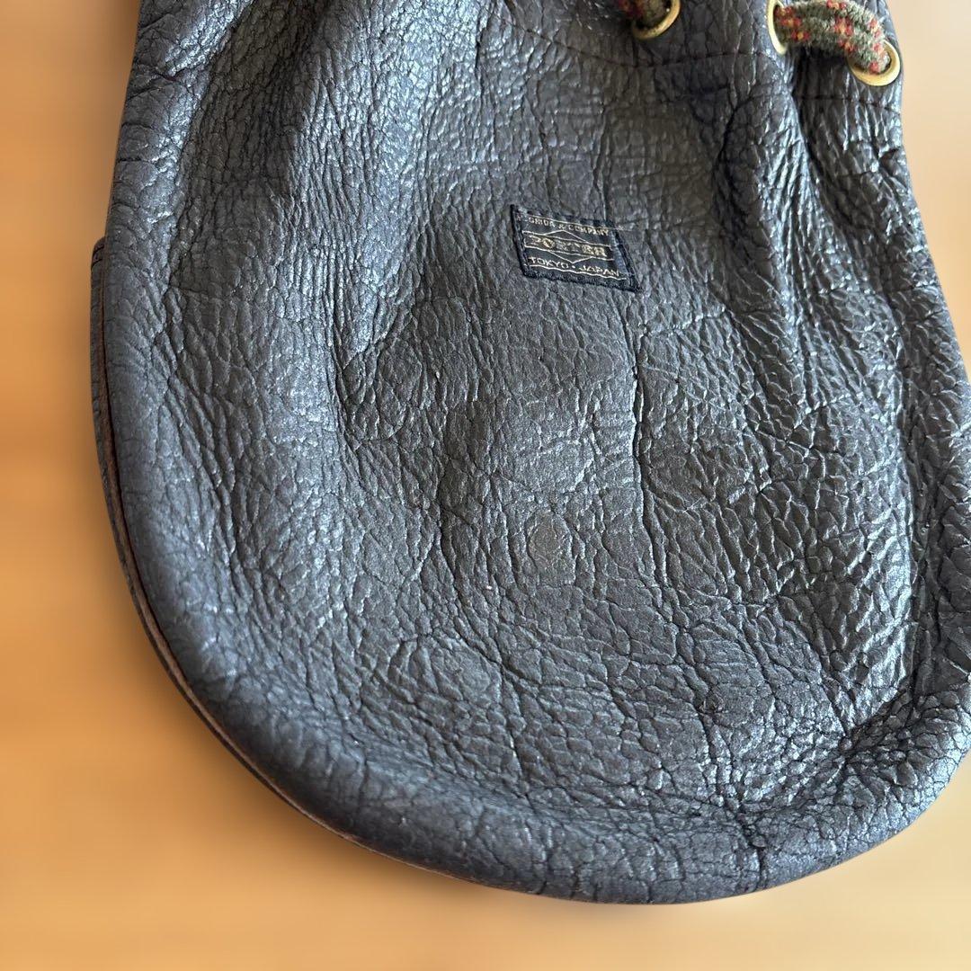 希少 PORTER HERCULES 80s ヴィンテージ 巾着レザーショルダー