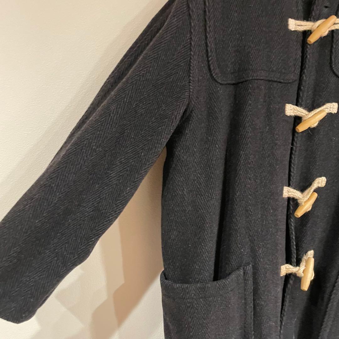 【レア】ヘリーハンセン ダッフルコート ヘリンボーン ウール アウター 古着