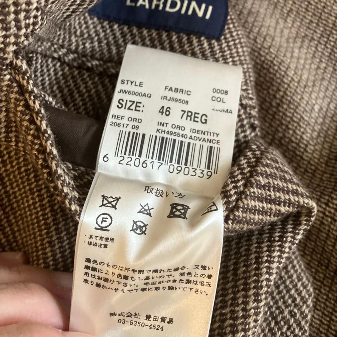 LARDINI　ブラウン系ジャケット　46