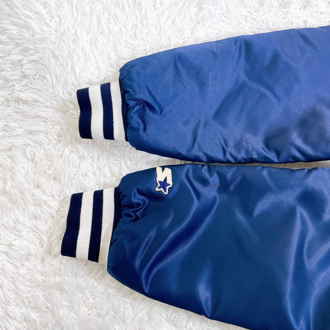 USA製 スターター ヤンキース スタジャン 80s～90s前期 ネイビー L