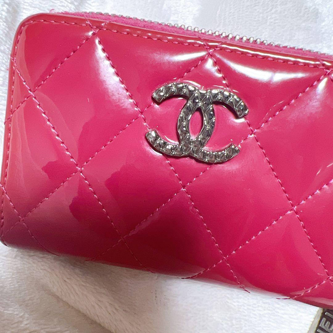 CHANEL ブリリアントマトラッセ ケース ピンク