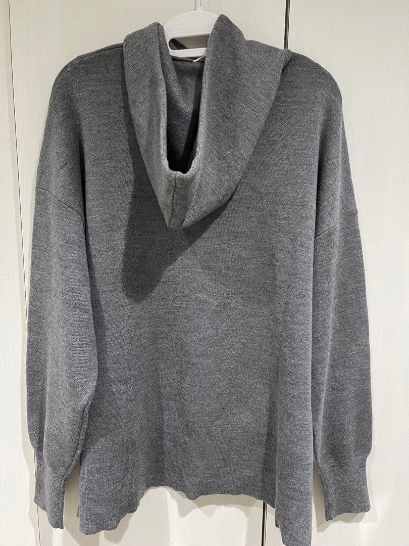 enfold ENFOLD フーディドプルオーバー　グレー38