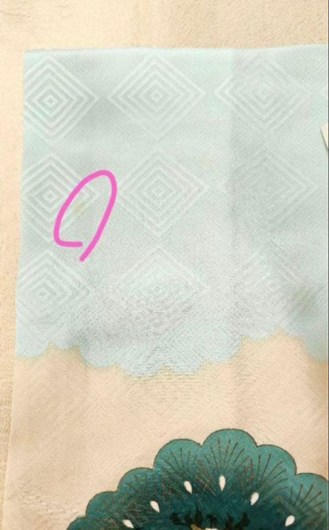 お宮参りセット　産着　絹　男の子