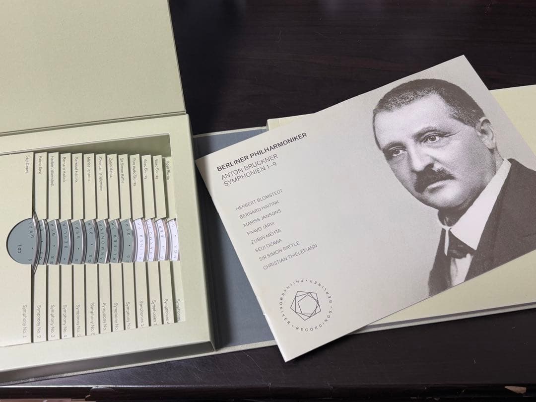 ベルリンフィル　ブルックナー全集　CD＆Blue-ray