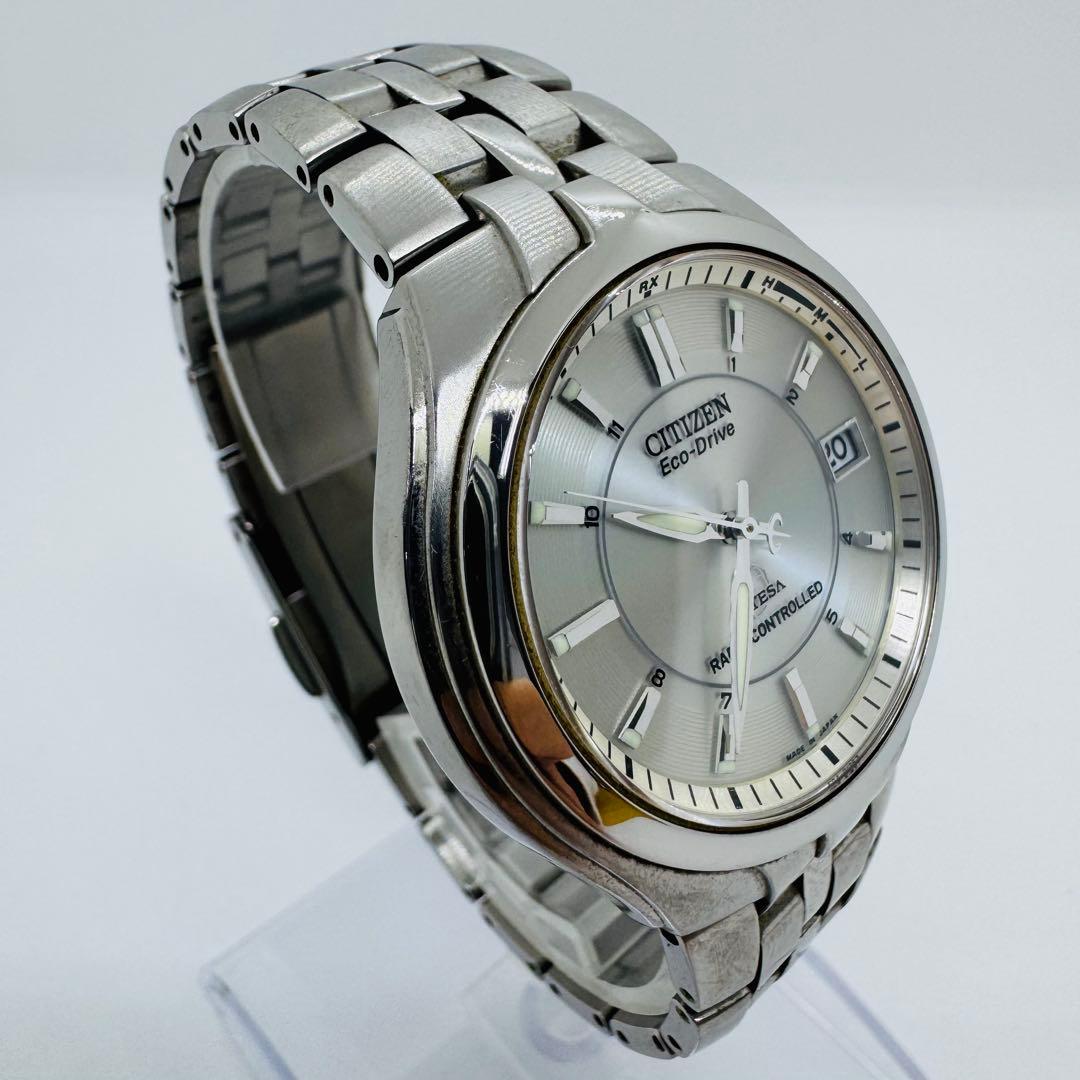 ✨CITIZEN✨ATTESA✨エコドライブ✨電波時計✨腕時計✨箱・付属品付き✨