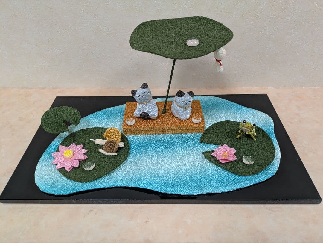 【1/10まで】京都 縮緬細工福ねこづくし ほのぼの歳時記 全12ヶ月まとめ売り