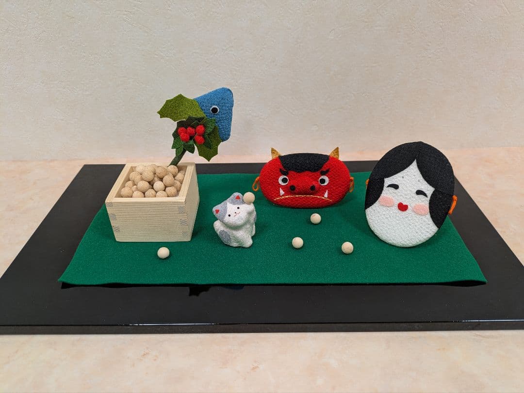 【1/10まで】京都 縮緬細工福ねこづくし ほのぼの歳時記 全12ヶ月まとめ売り