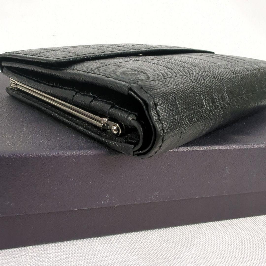 【美品】BURBERRY バーバリー がま口 チェック 二つ折り 財布