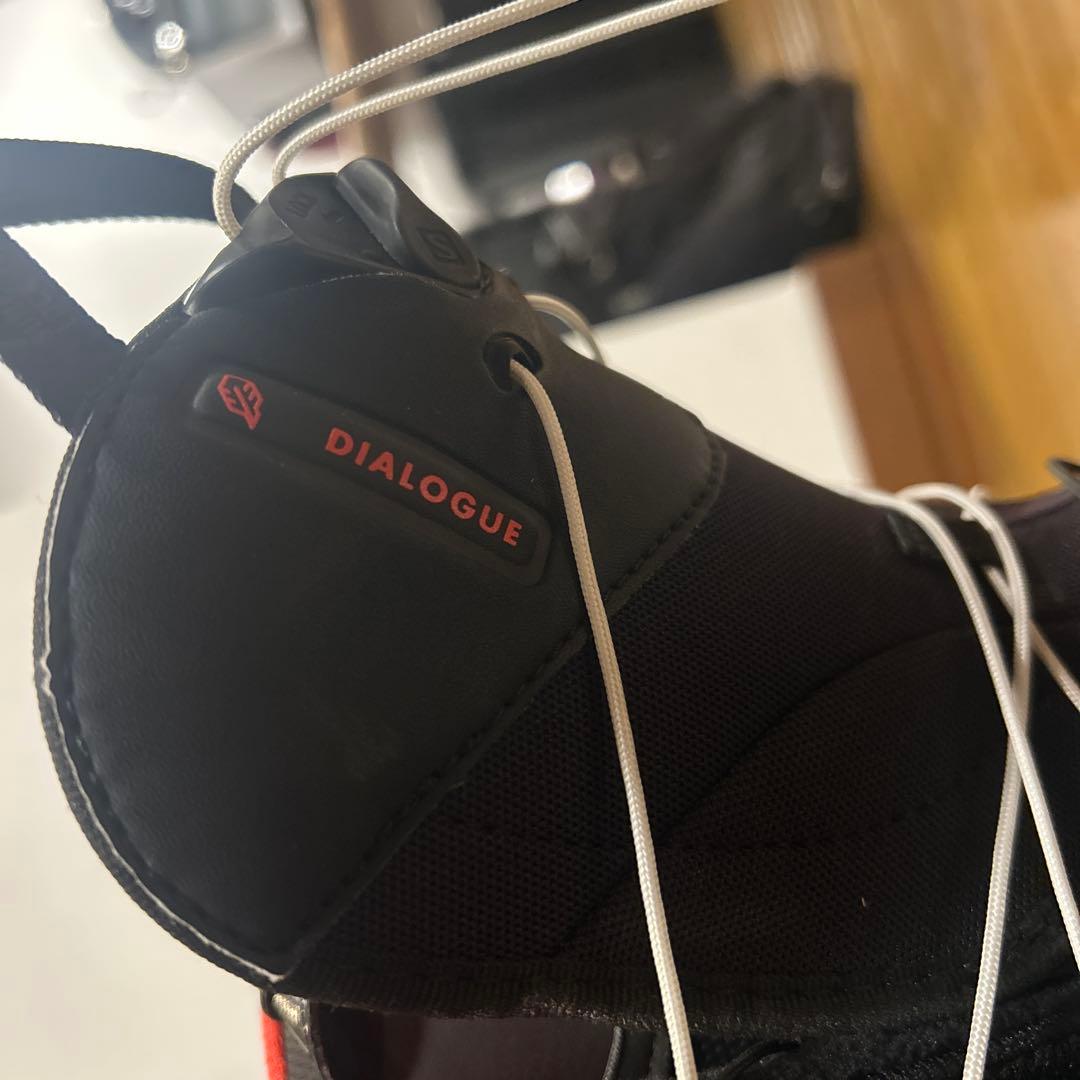 DIALOGUE スノーボードブーツ 黒/赤
