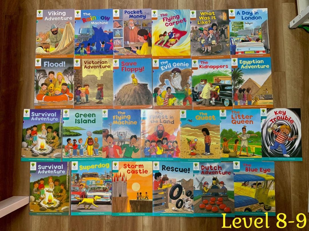 OXFORD READING TREE LEVEL1-9 合計100冊
