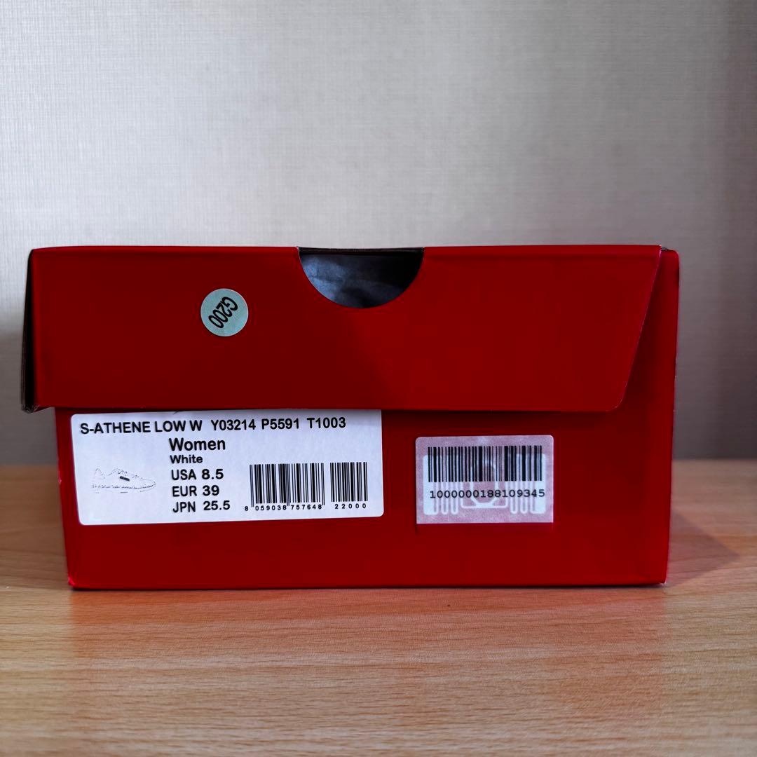 【新品未使用】DIESEL S-ATHENE LOW W 本革 ホワイト