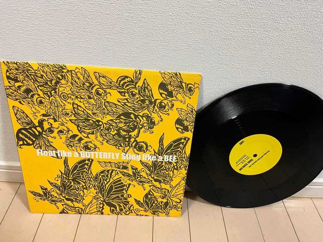 SOUL SCREAM 　蜂と蝶　レコード　名盤　12インチ