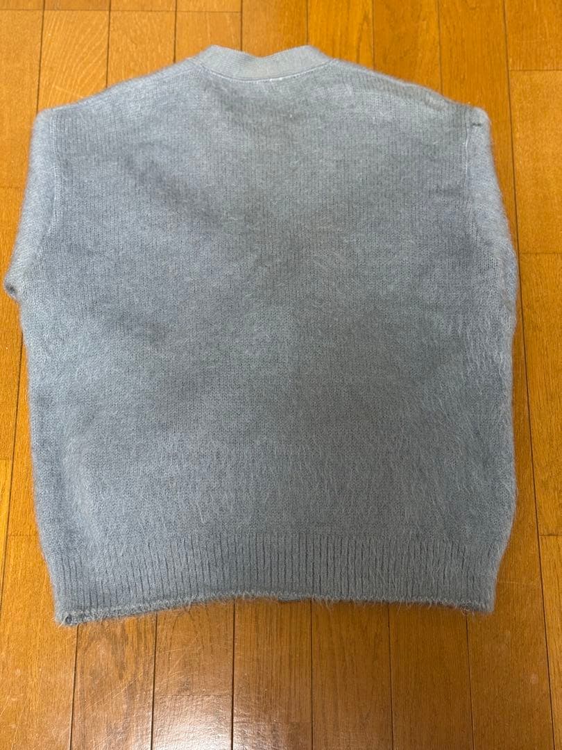 毛足長め　vintage モヘアカーディガン　 ″glasgo″ 60s