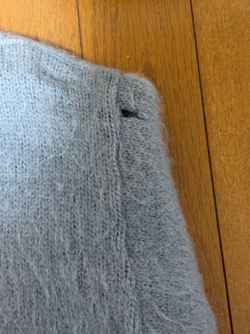 毛足長め　vintage モヘアカーディガン　 ″glasgo″ 60s