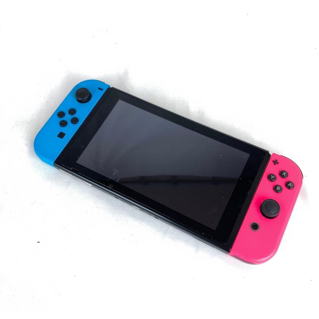 Nintendo Switch スイッチ ブルー ピンク 2020年 スプラ付き