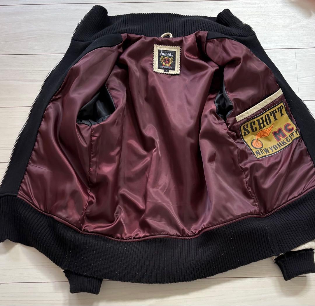 年内特別価格！　Schottスタジャン　ショットウールジャケットM