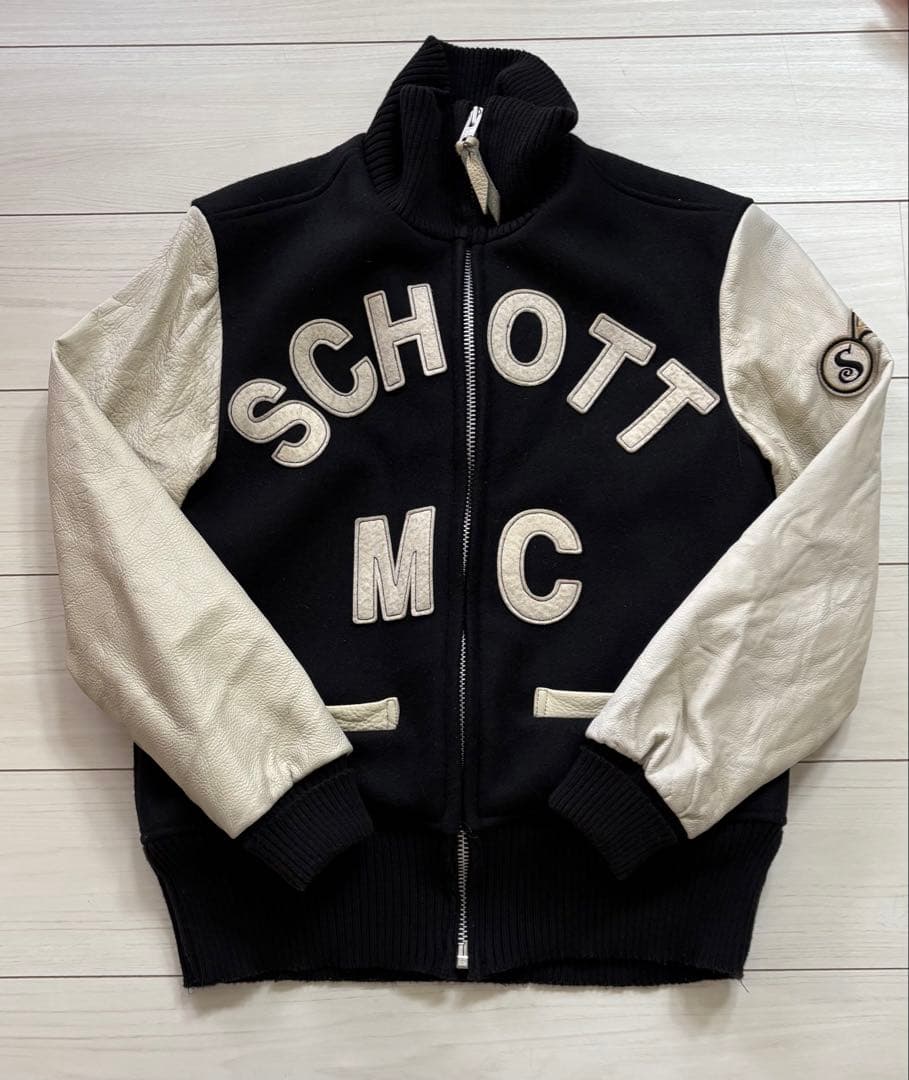 年内特別価格！　Schottスタジャン　ショットウールジャケットM